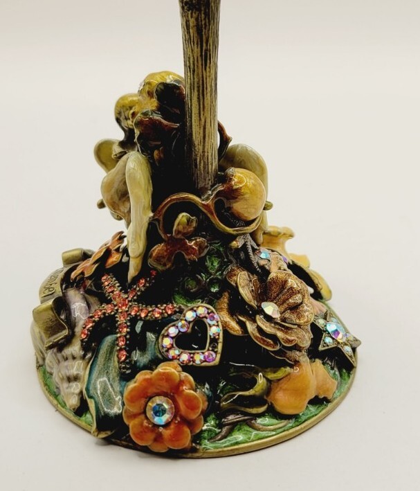 Kirks Folly Remember Angel Goblet Martinee Glass