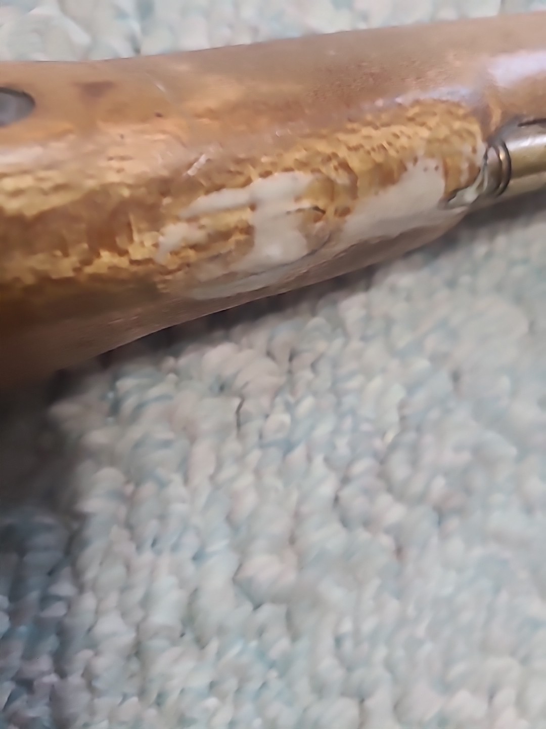 Black Powder Cva Kentucky Pistol Stock Lock Trigger Trigger Guard Thimbles