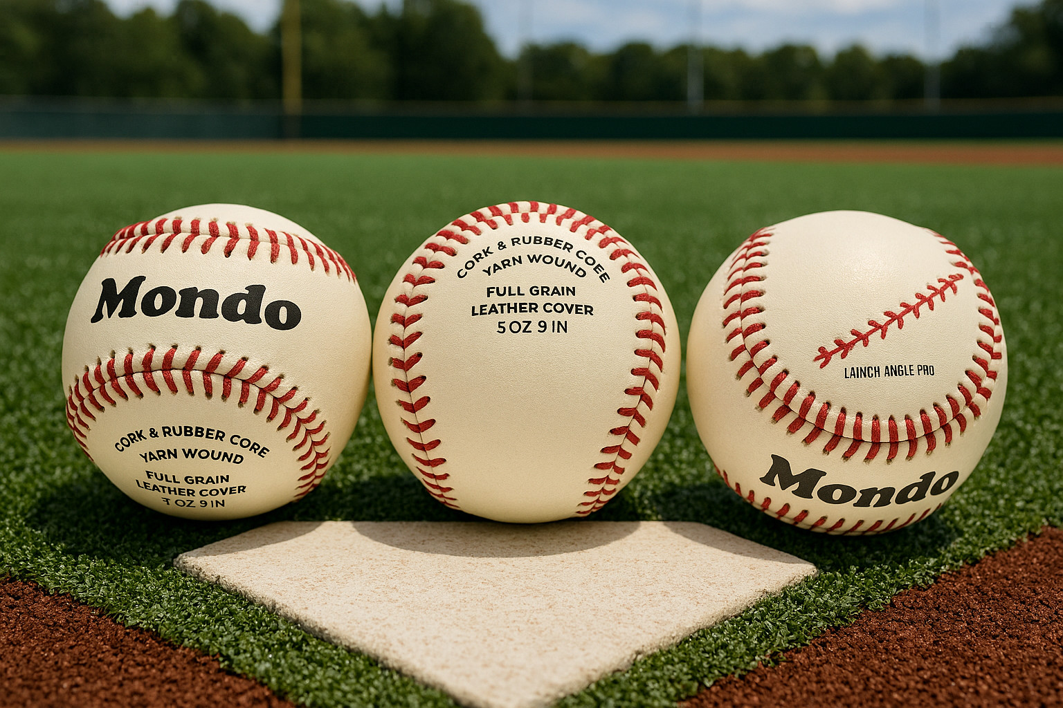 12 Baseballs by Mondo –Durable, Game-Ready, Practice, Training, Catching