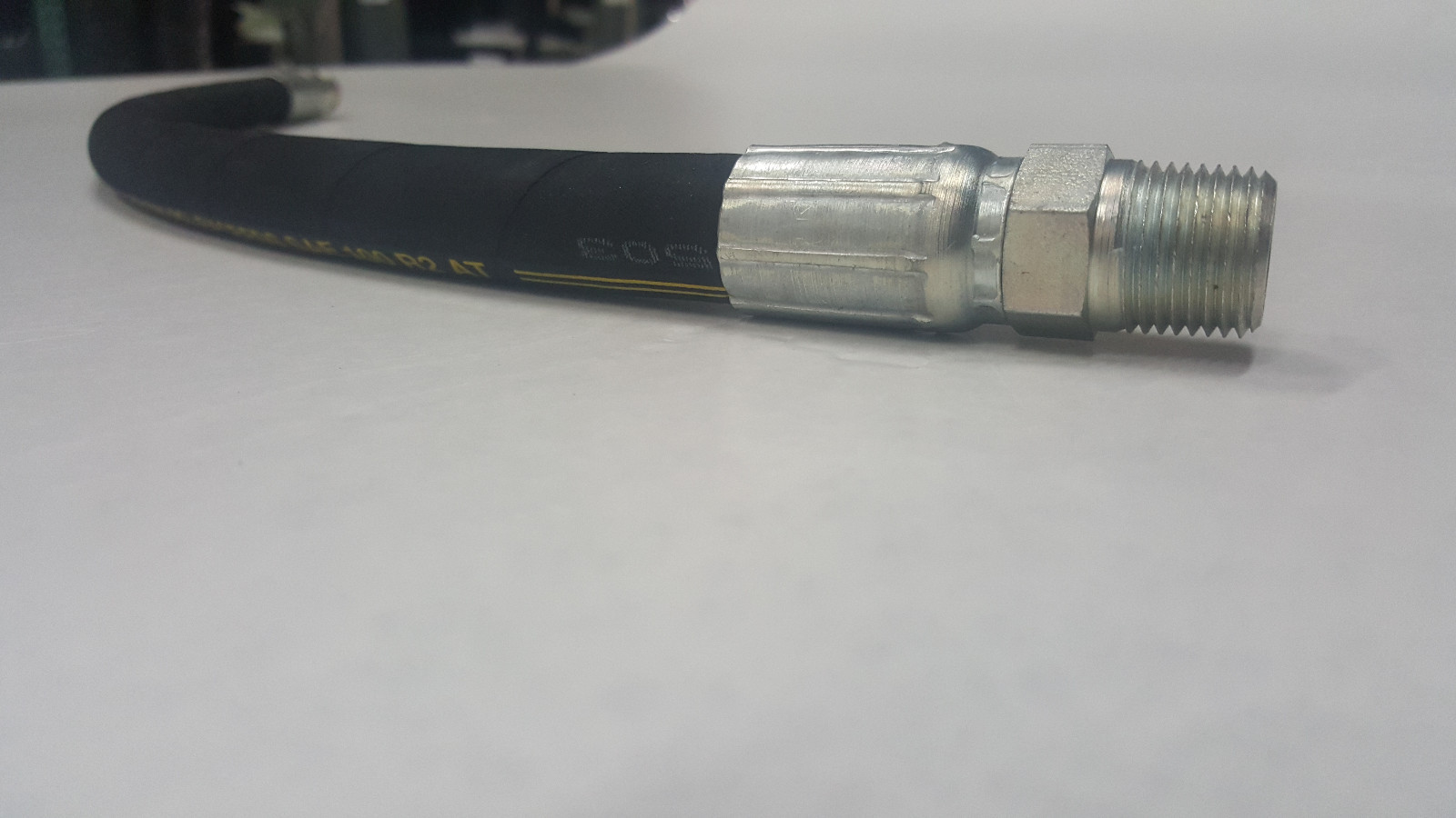 1/4" x 96" Hydraulic Hose Assembly w/MALE NPTends.FREE SHIPPING