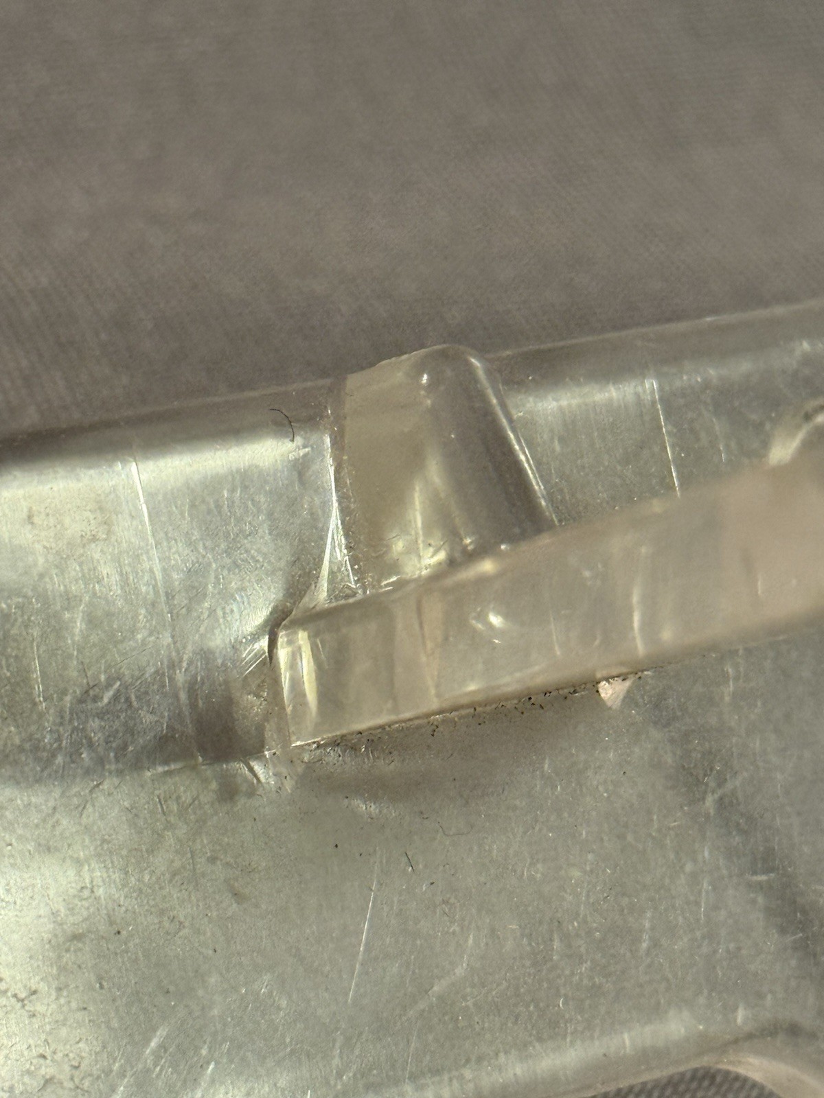 Lot of 5 Clear Acrylic Lucite Easel Plate Platter and Painting Display Stand