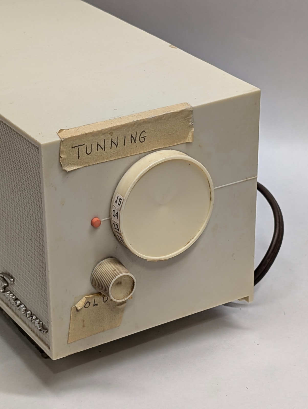 Vintage Emerson Clock Tube Radio Model 826 Series D Telechron Alarm Movement