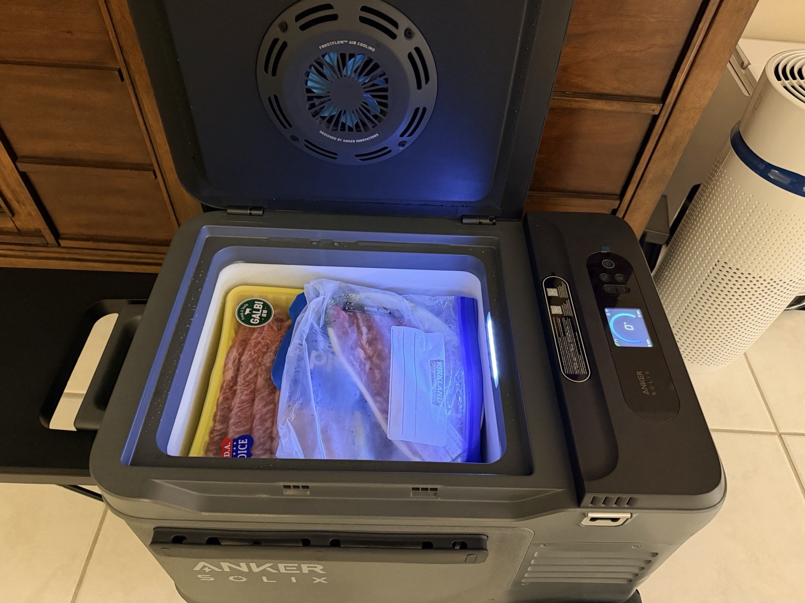 Anker SOLIX EverFrost 2 40L Portable Adventures Car Refrigerator Electric Cooler