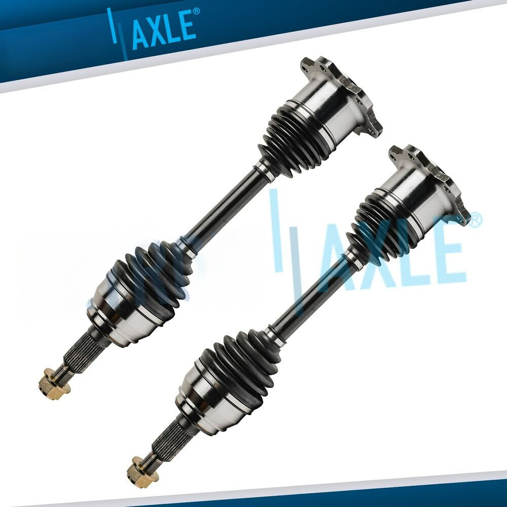 4WD 6-Lug Front CV Axle Shafts for Chevy GMC Silverado Sierra 1500 Tahoe Yukon