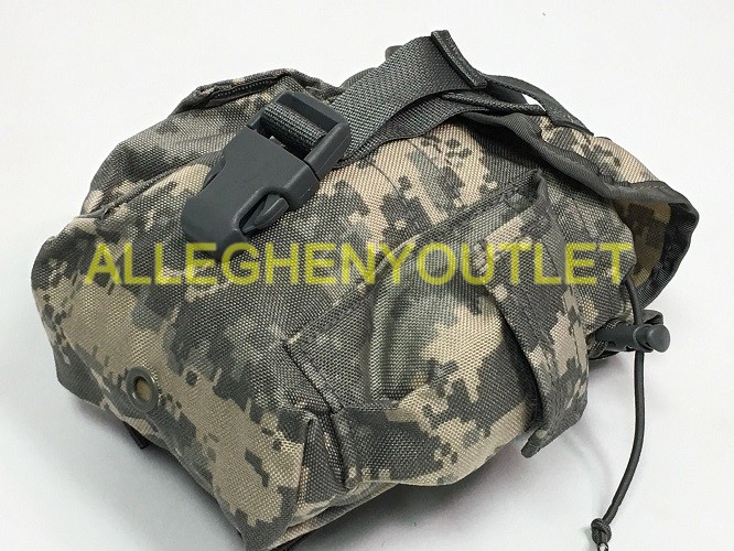 NEW MOLLE II, 1 QT CANTEEN / GENERAL PURPOSE POUCH [ACU] - AUTHENTIC USGI