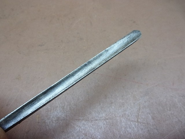 W. Butcher Cast Steel 1/8 in Tang Shallow Gouge Wood Chisel