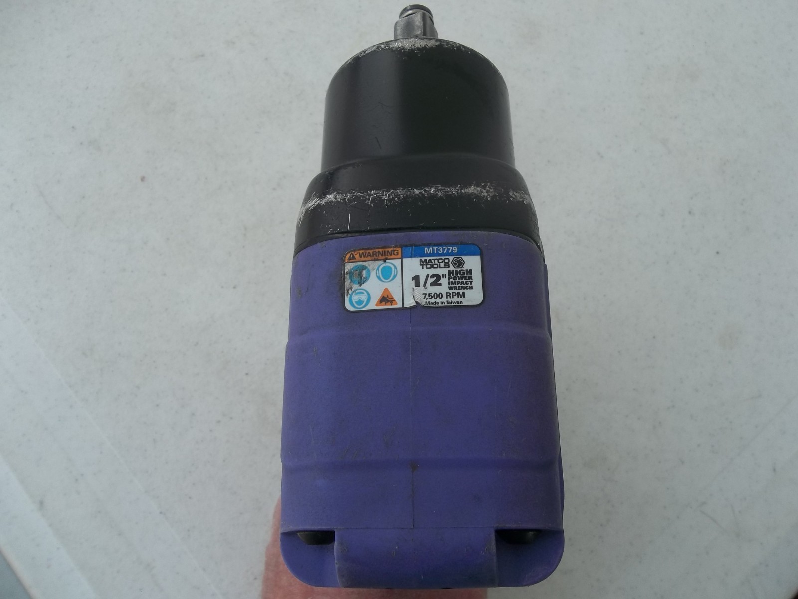 Matco Tools MT3779PP Purple 1/2” Drive High Power Pneumatic Impact Wrench