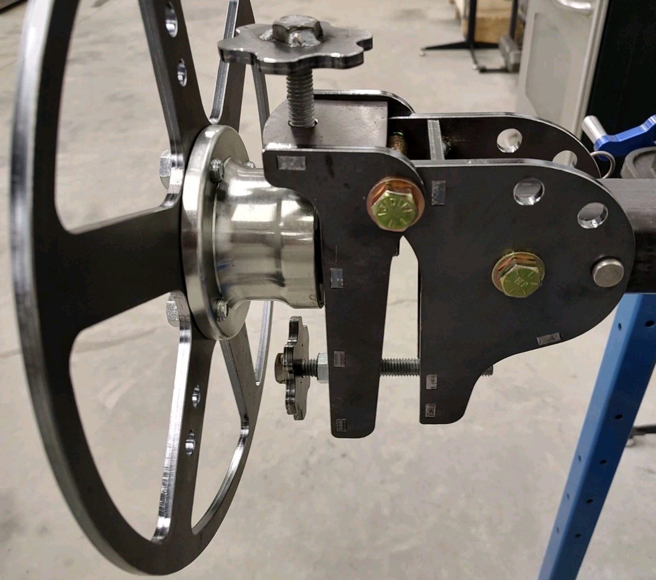 Roll Out Wheel Kit Pipe Welding Laser Cut  Mark Graves Grinders