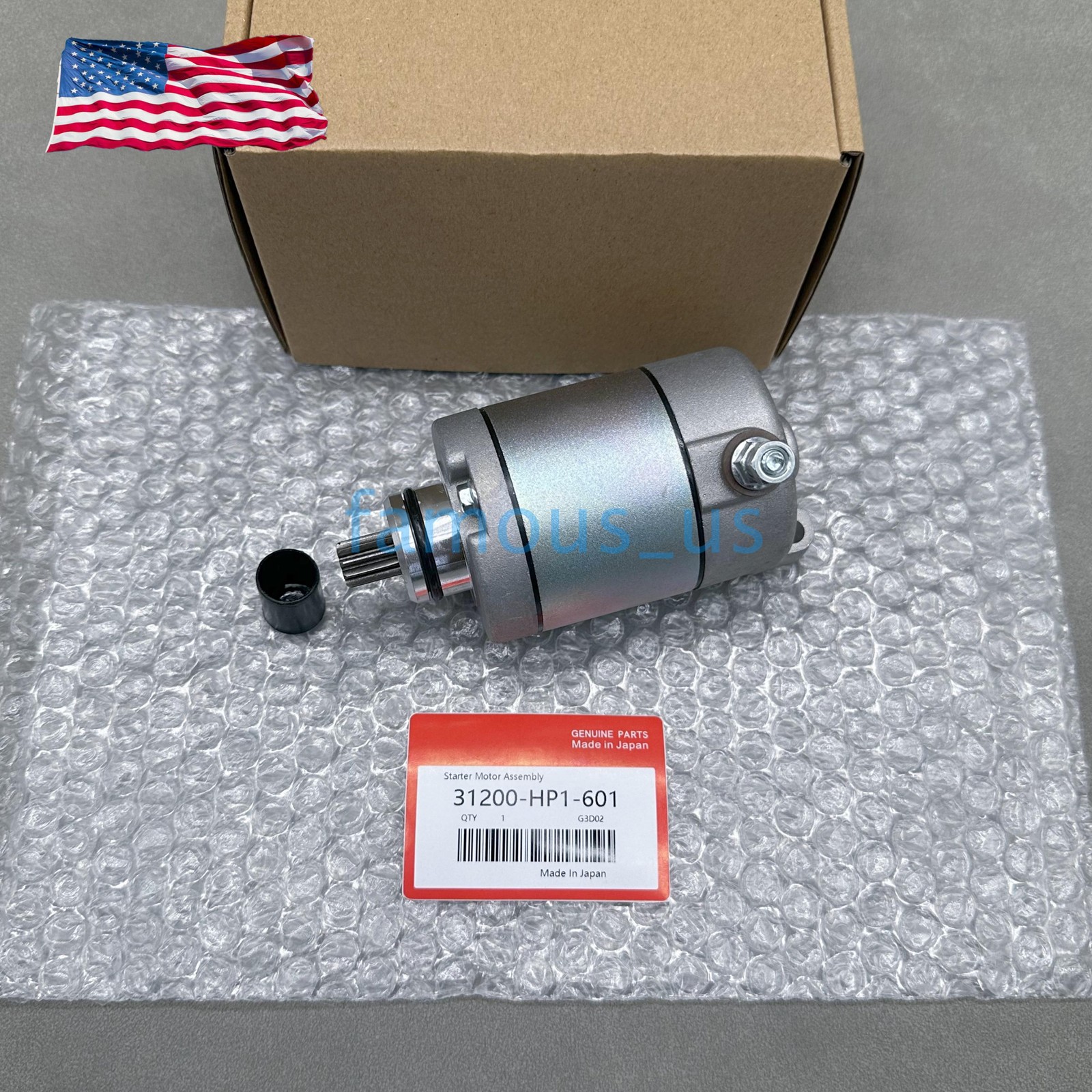 OEM Starter Motor Assembly for Honda TRX450ER 31200-HP1-601 ATV