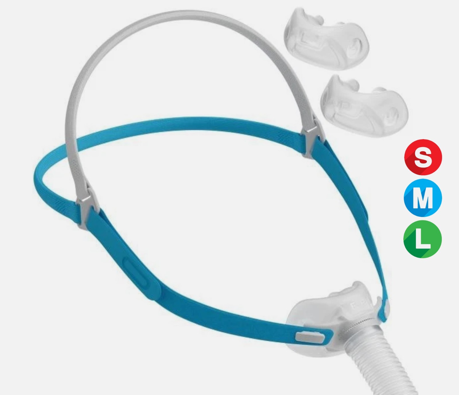 F&P Nova Micro Nasal Pillows System With Small/Medium/Large Cushions