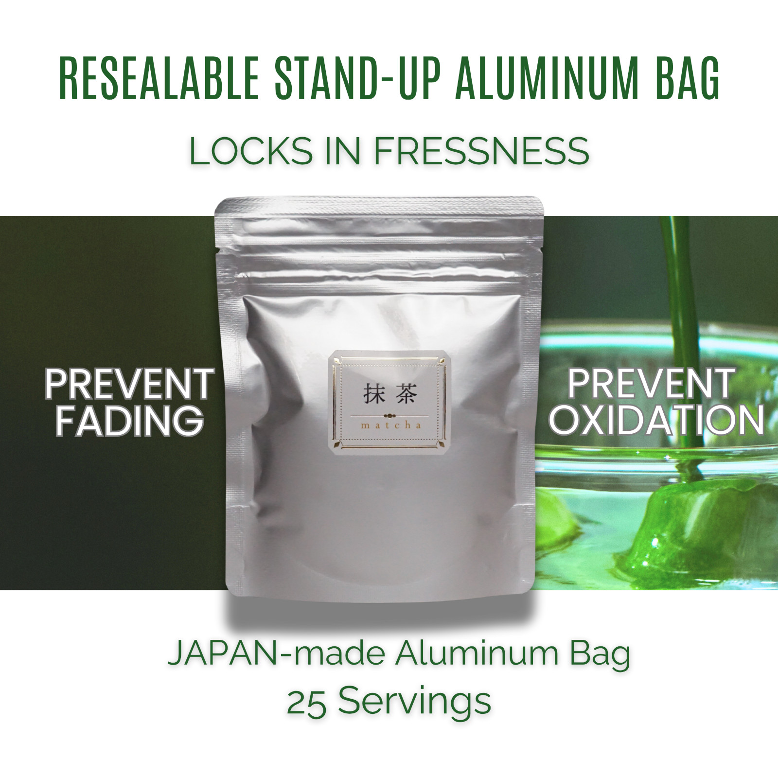 Ceremonial Matcha 50g SAMPLE- JAPAN - 100% First Flush Spring Harvested