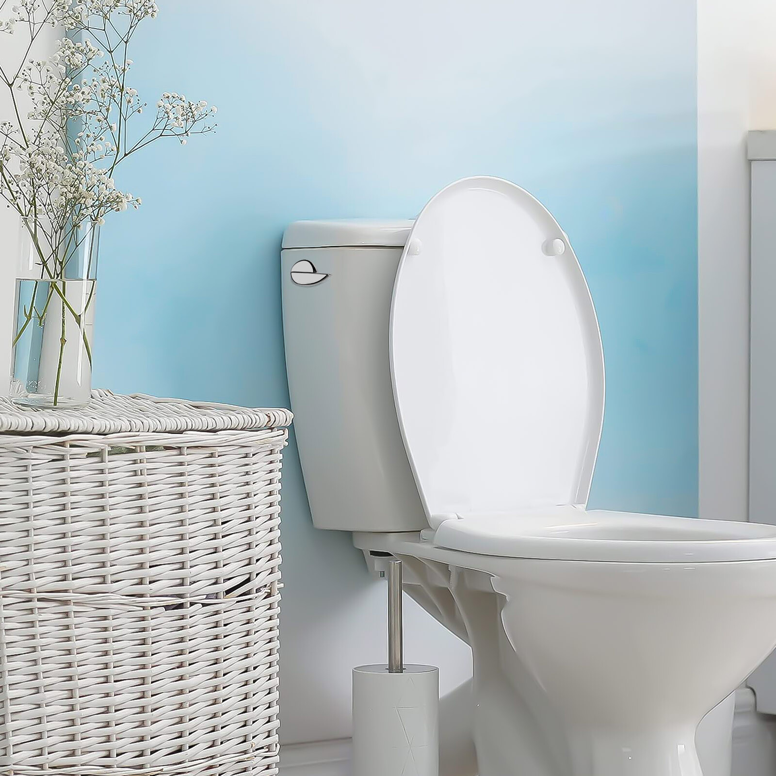 Easy Use Side Mount Toilet Flush Lever Handle Angle Fits for TOTO Kohler Toilet