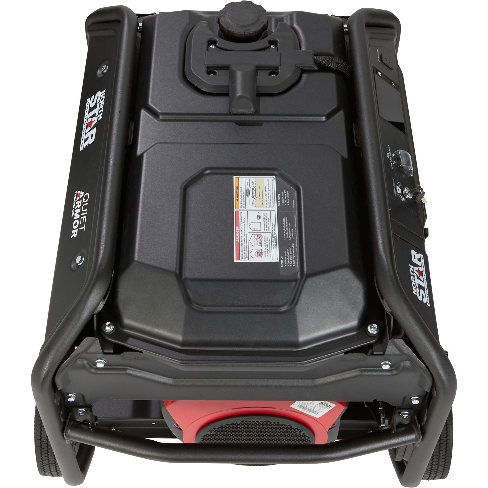 NorthStar Quiet Armor Commercial-Grade Portable Generator, Honda GX690 V-Twin