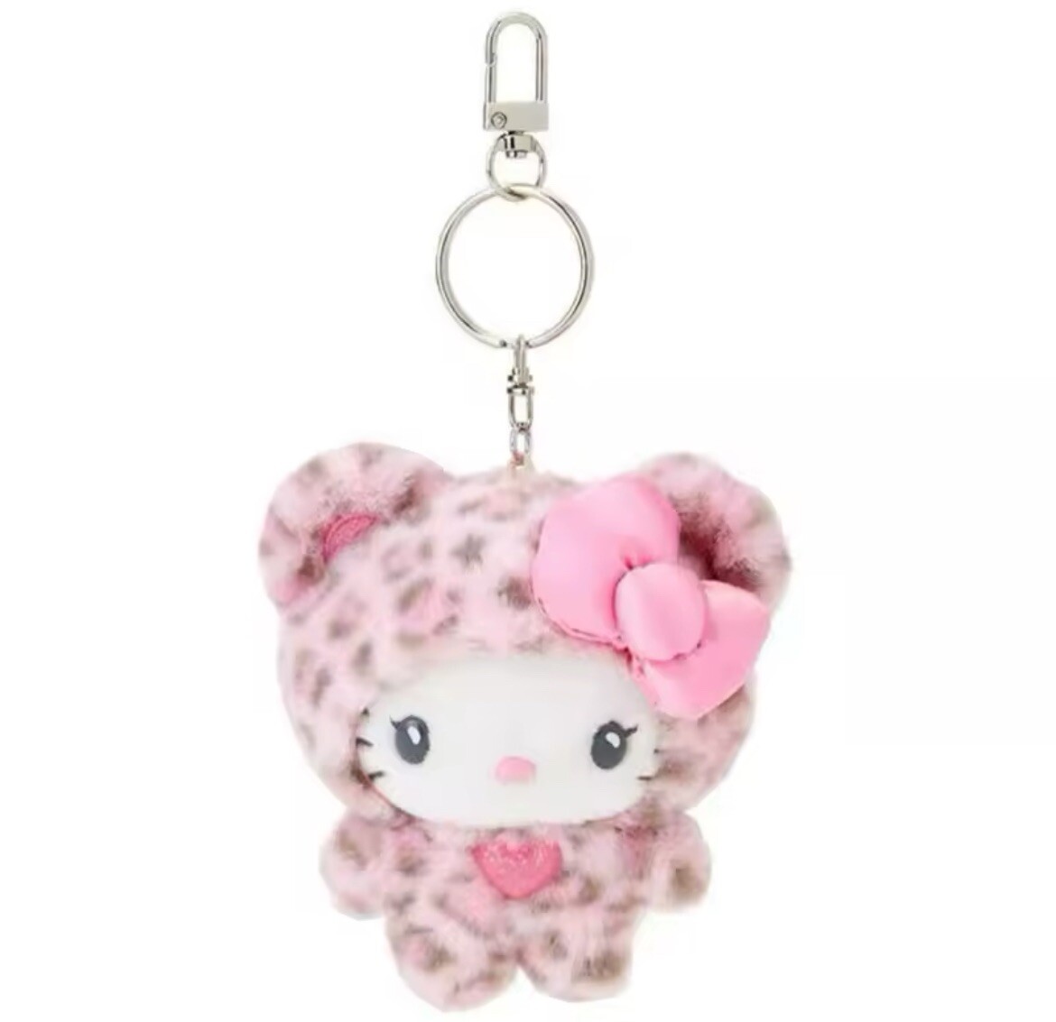 Sanrio Licensed Hello Kitty Gal Pal Mascot Keychain Leopard Print-US SELLER