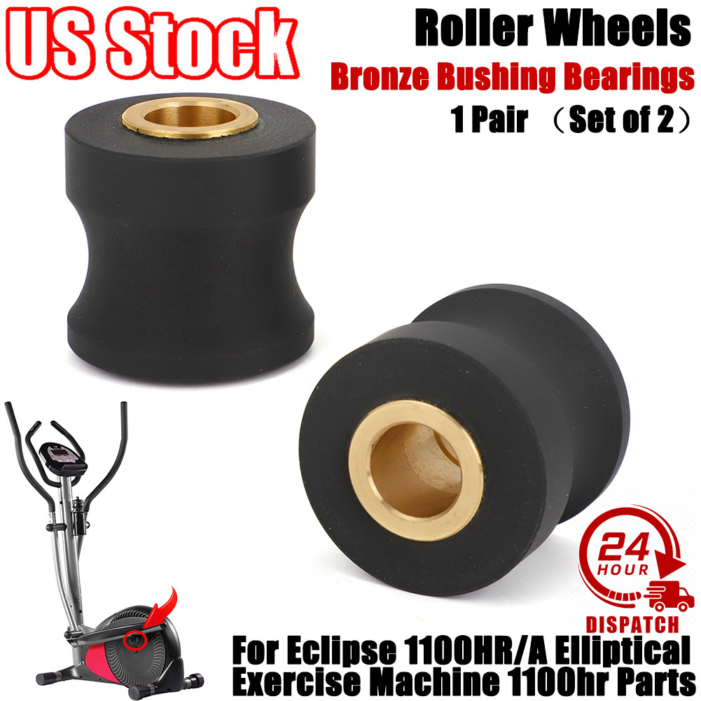 For Eclipse 1100HR/A Elliptical Exercise Machine 1100hr Parts Roller Wheels US