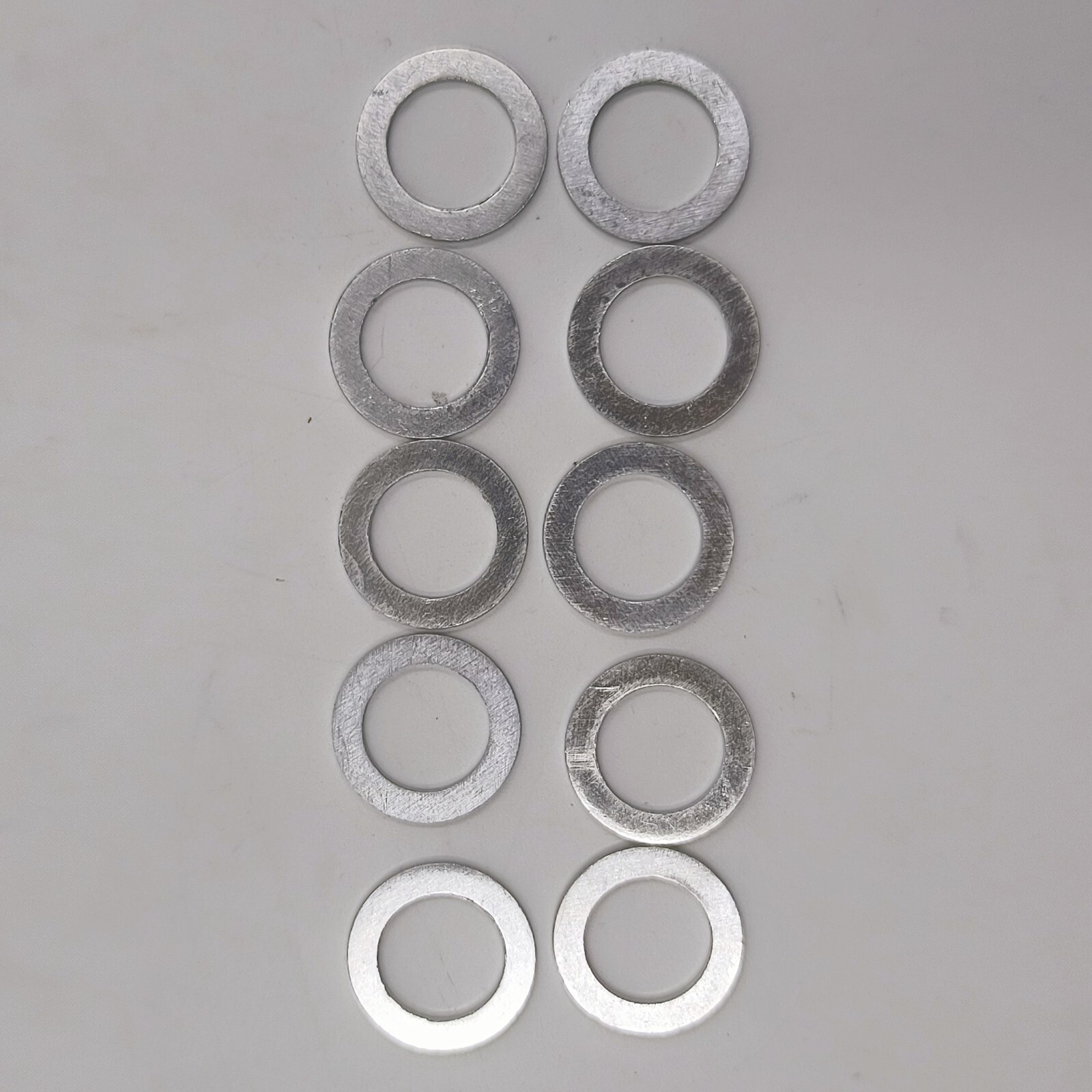 10PCS New 12mm Oil Drain Bolt Aluminum Crush Washers Fit For Honda 94109-12000