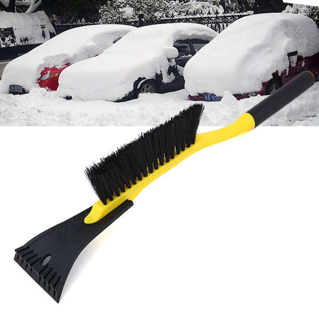 2-in-1 Car Snow Brush Ice Scraper Truck SUV RV Auto Windshield House Home Window