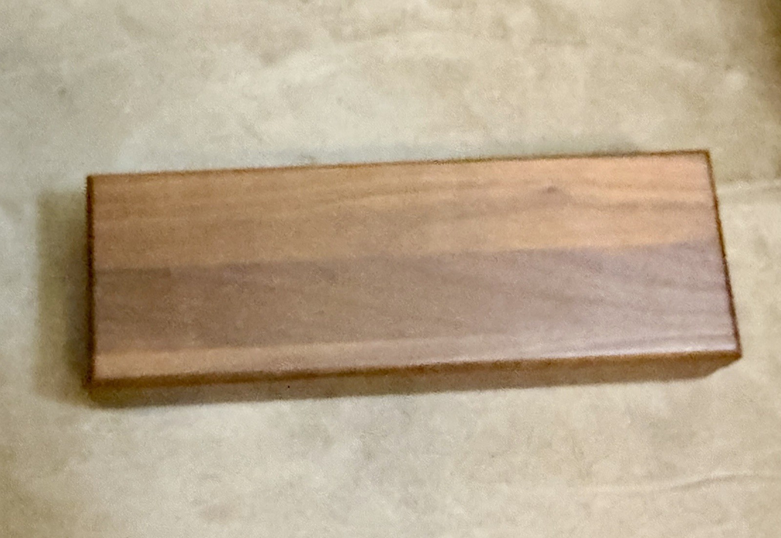 Buck 500 (& Similar) Knife Walnut Display Case Red Felt Nice. Display Case Only