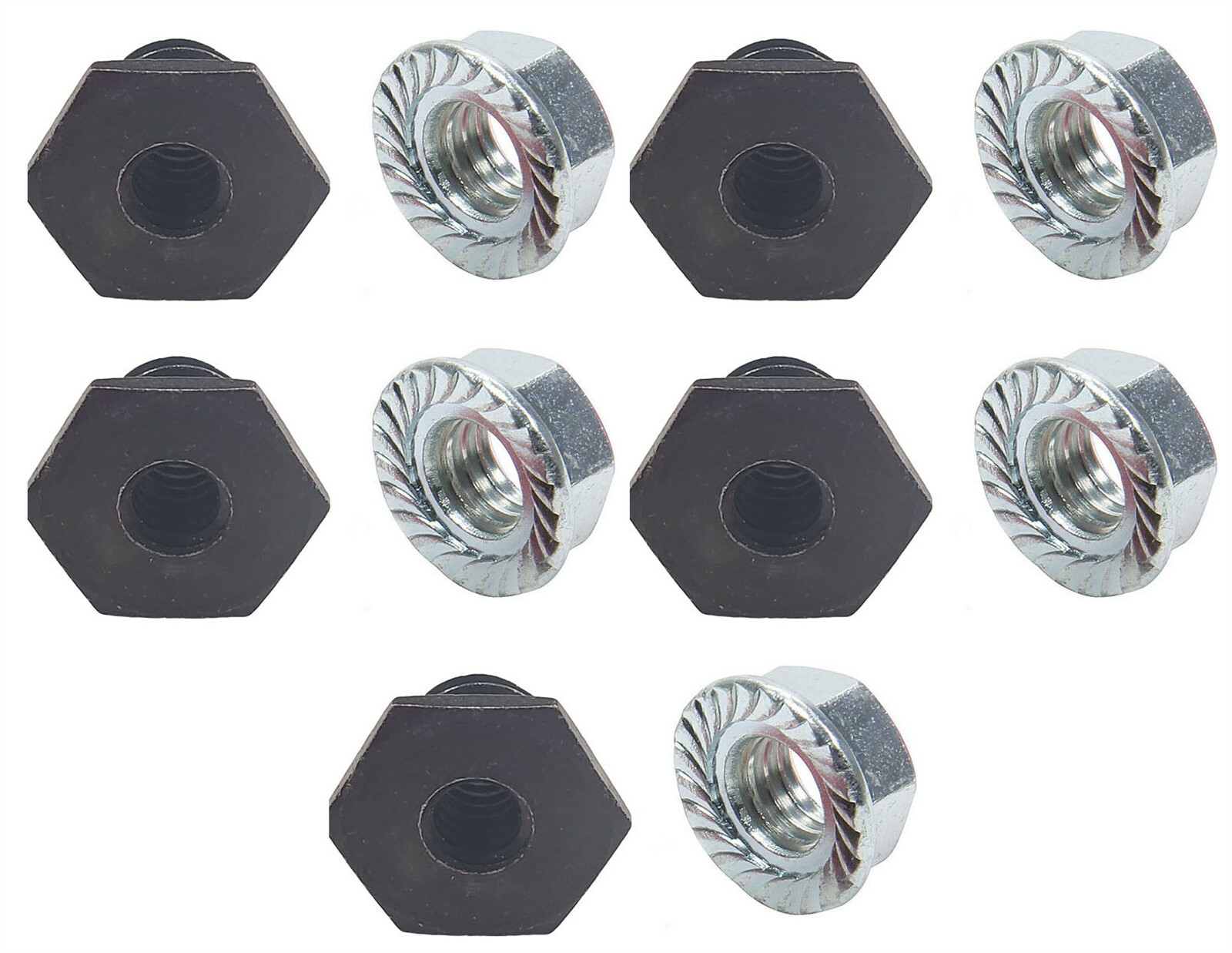 Threaded Nut Insert Steel 5 Pack Body Bryke Fasteners Racecar bodies IMCA USMTS