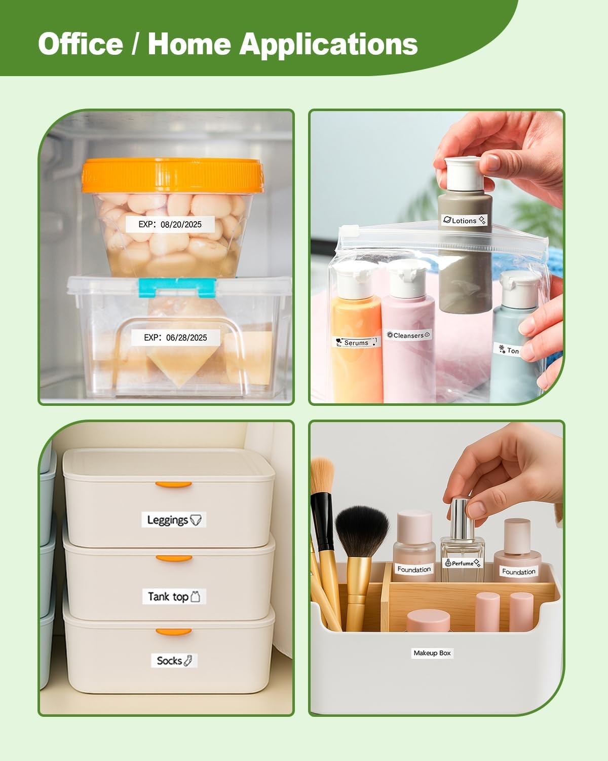 5 Pack Replace DYMO LetraTag Refills 91330 10697 White Paper Label Tape 12mm 4m