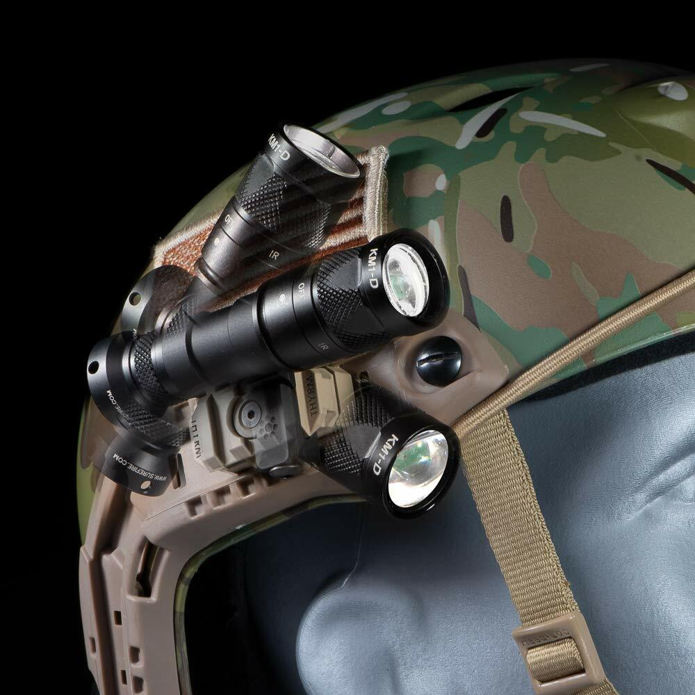 THYRM VariArc Helmet Flashlight Mount Adjustable Tactical Headwear Light