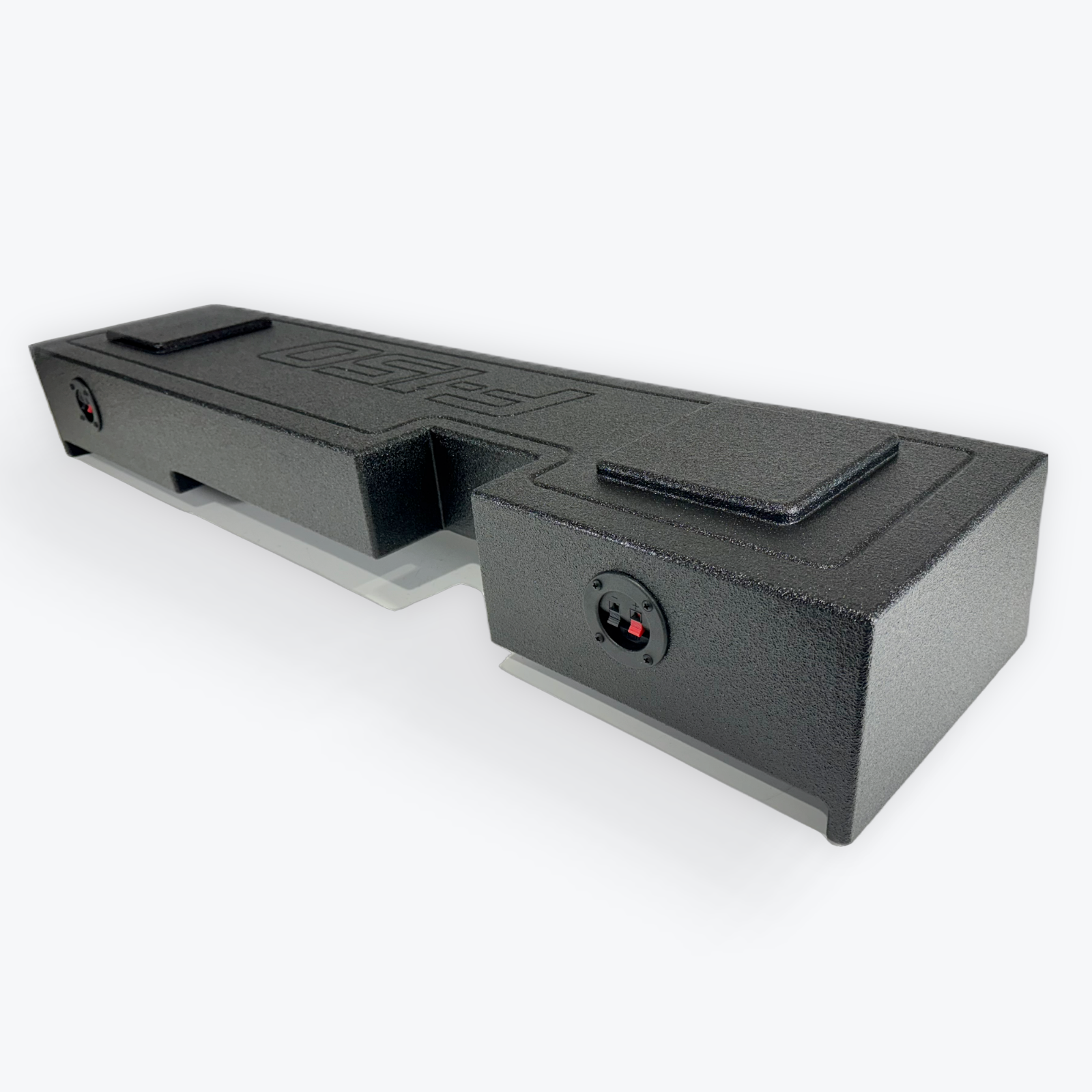 2004-2008 Ford F-150 Ext Cab Crew Cab Subwoofer Box Enclosure 2x12" Down Fire