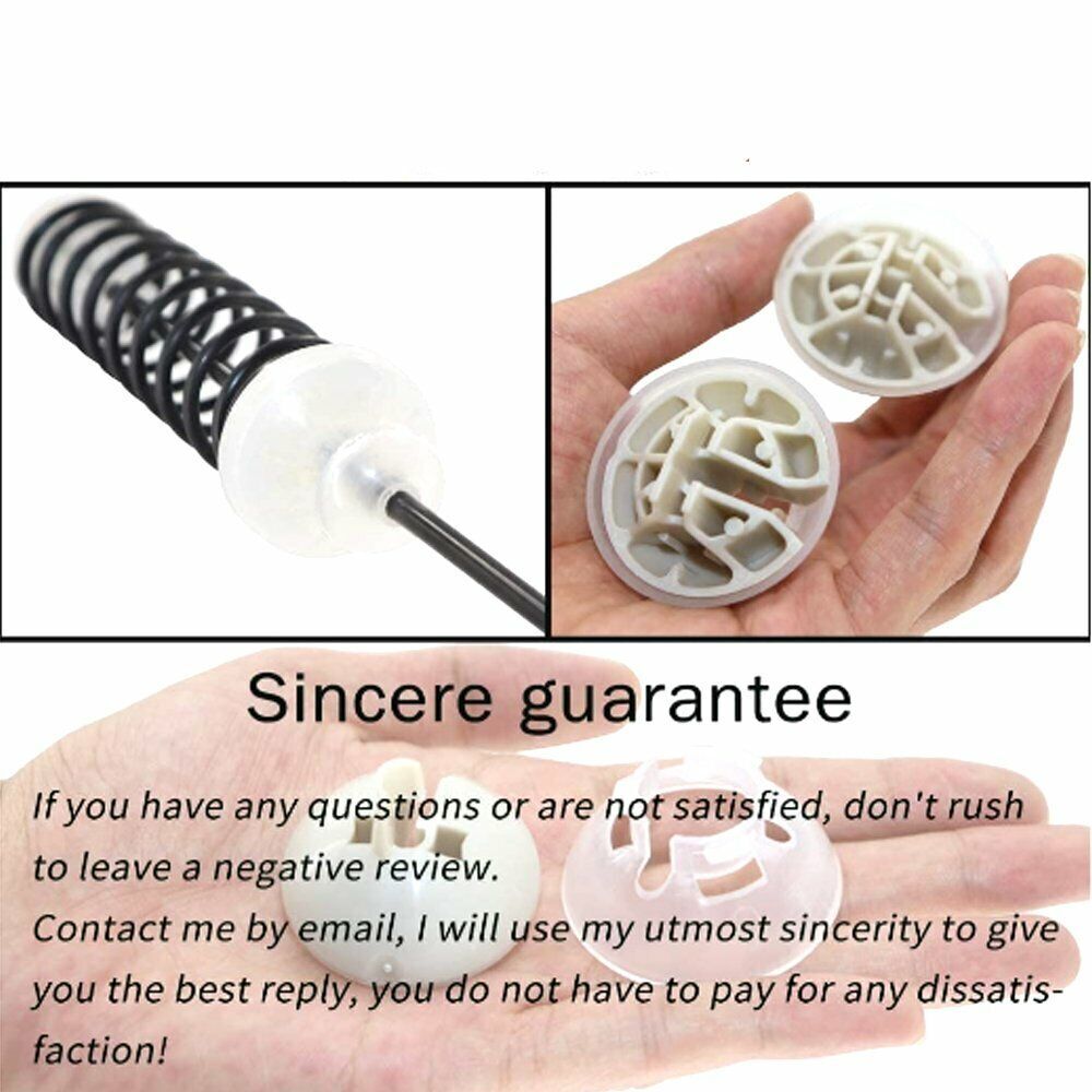 4Pcs Suspension Rod Kit W10780045 W10821956 for Whirlpool Kenmore Washer