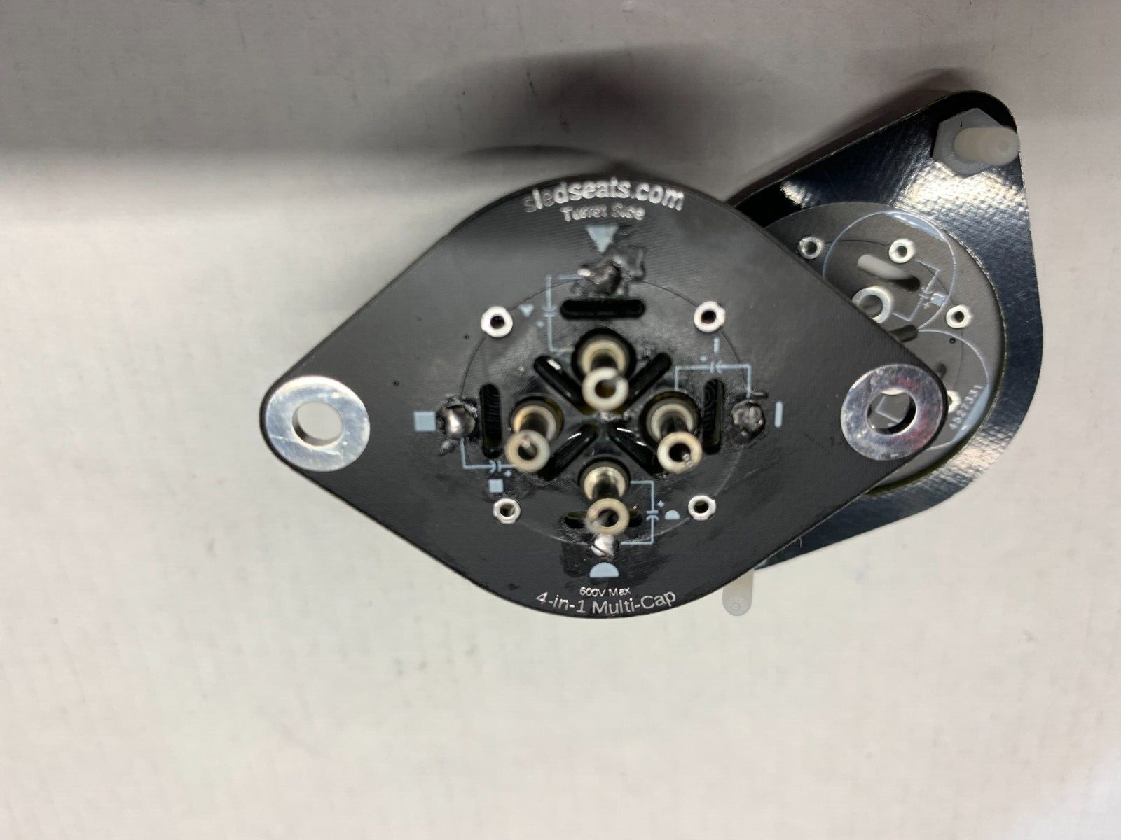 Multi Section Sector Capacitor Circuit Board KIT 600V up to four Capacitors 4in1