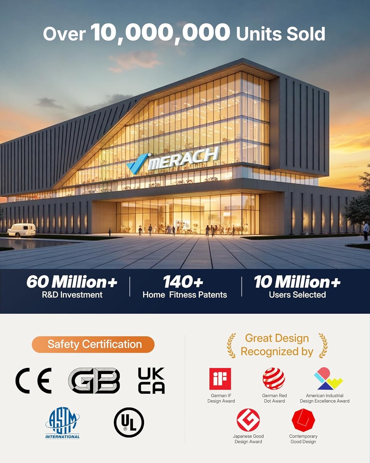 MERACH W50Lite Walking Pad Treadmills for Home 10% Auto Incline, 350lbs Capacity