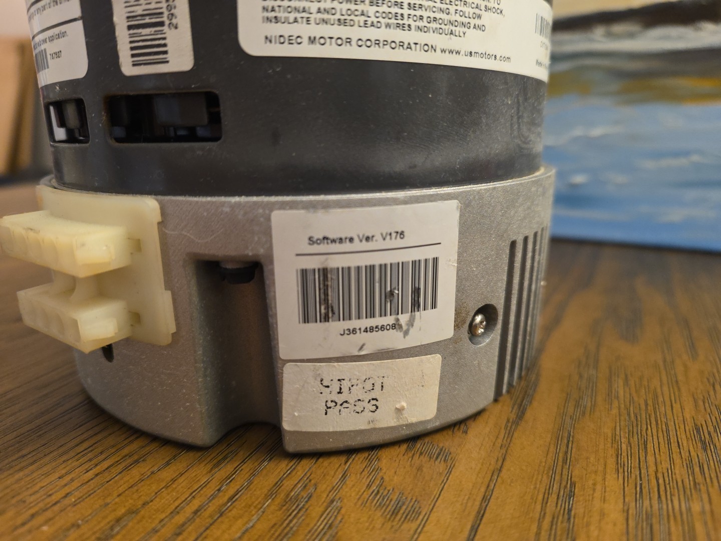 US Motors Furnace Blower Motor 1/2 HP Motor Model M055PWCVT-0344