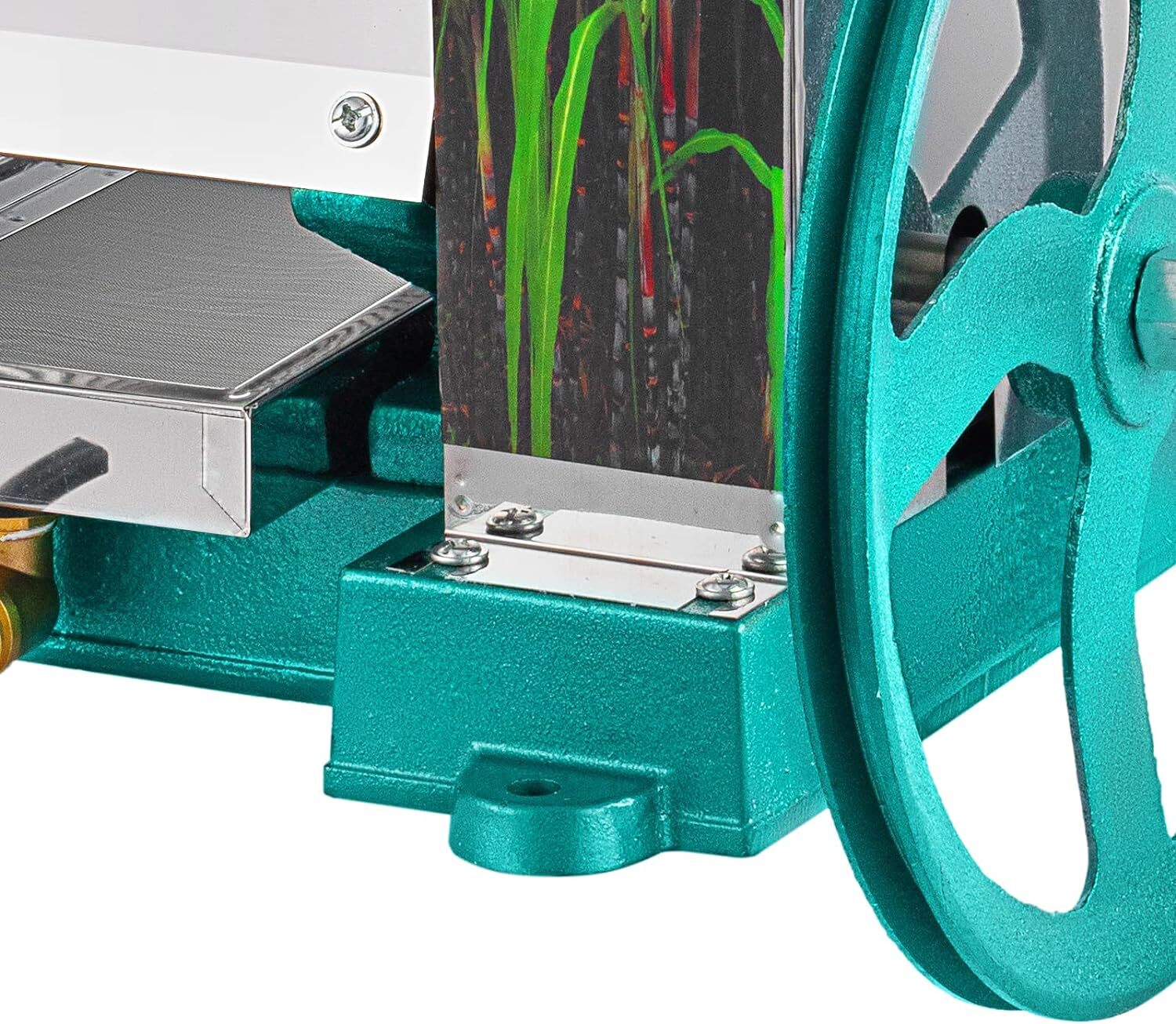 Commercial Manual Sugar Cane Juicer Press Sugarcane Extractor Stainless Steel