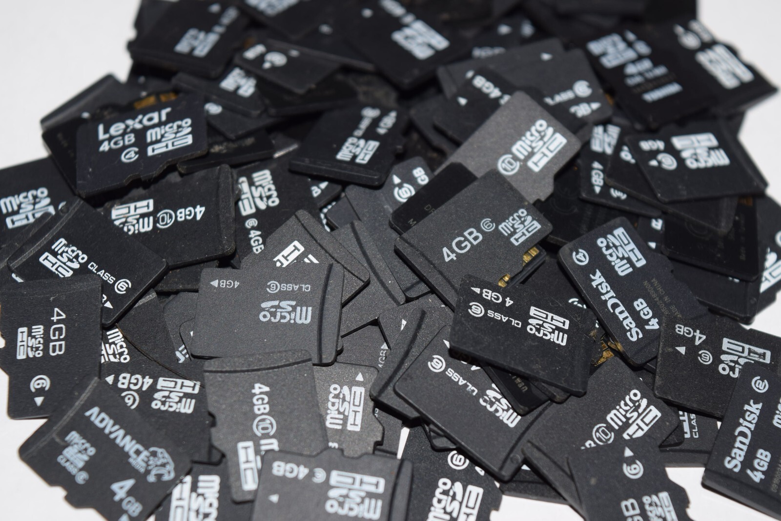 4GB Micro SD SDHC Card Bulk Lot – Choose 10 / 50 / 100 pcs – Memory Cards