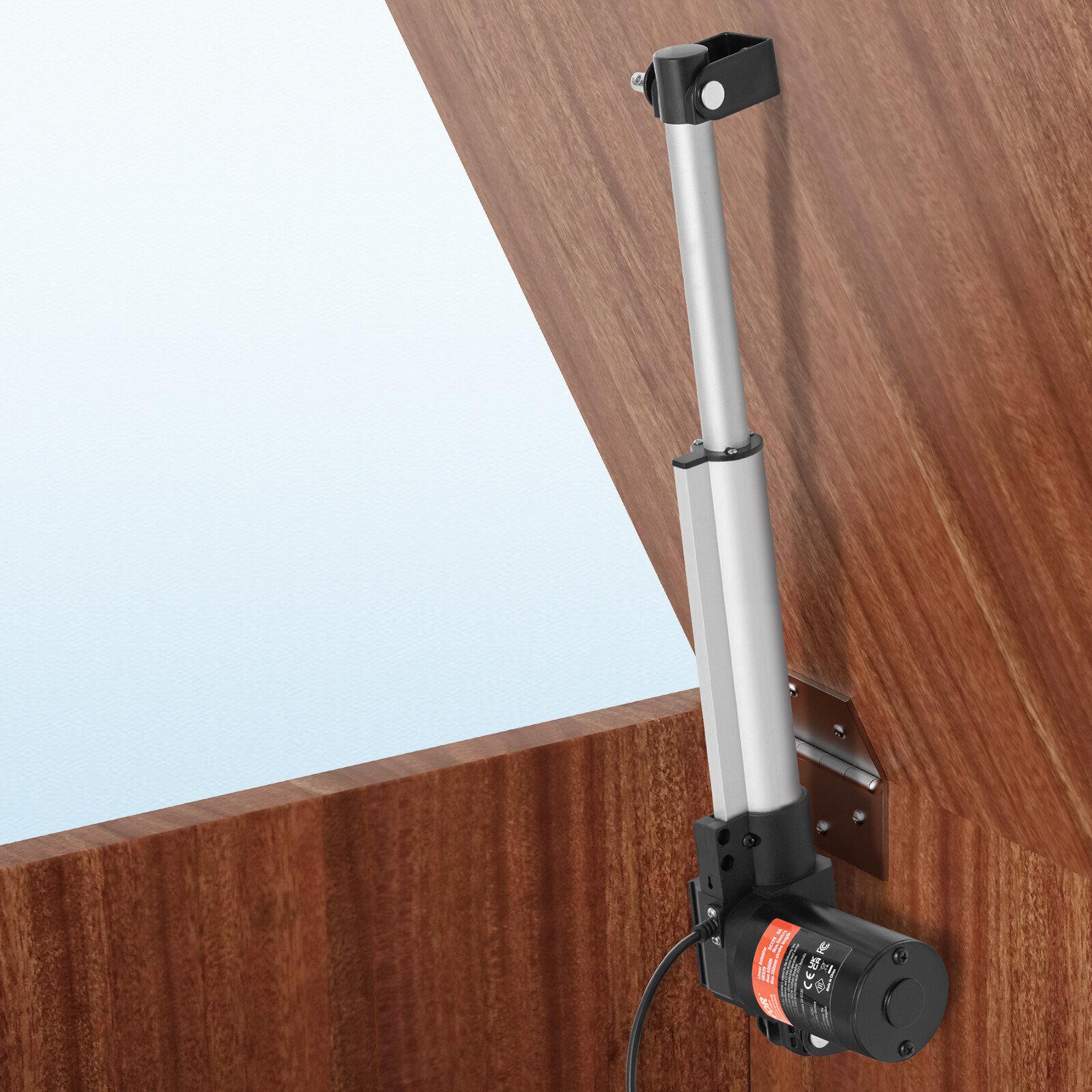 VEVOR Linear Actuator 12V 8Inch Heavy Duty 1320lbs/6000N 0.19"/s IP44 Protection