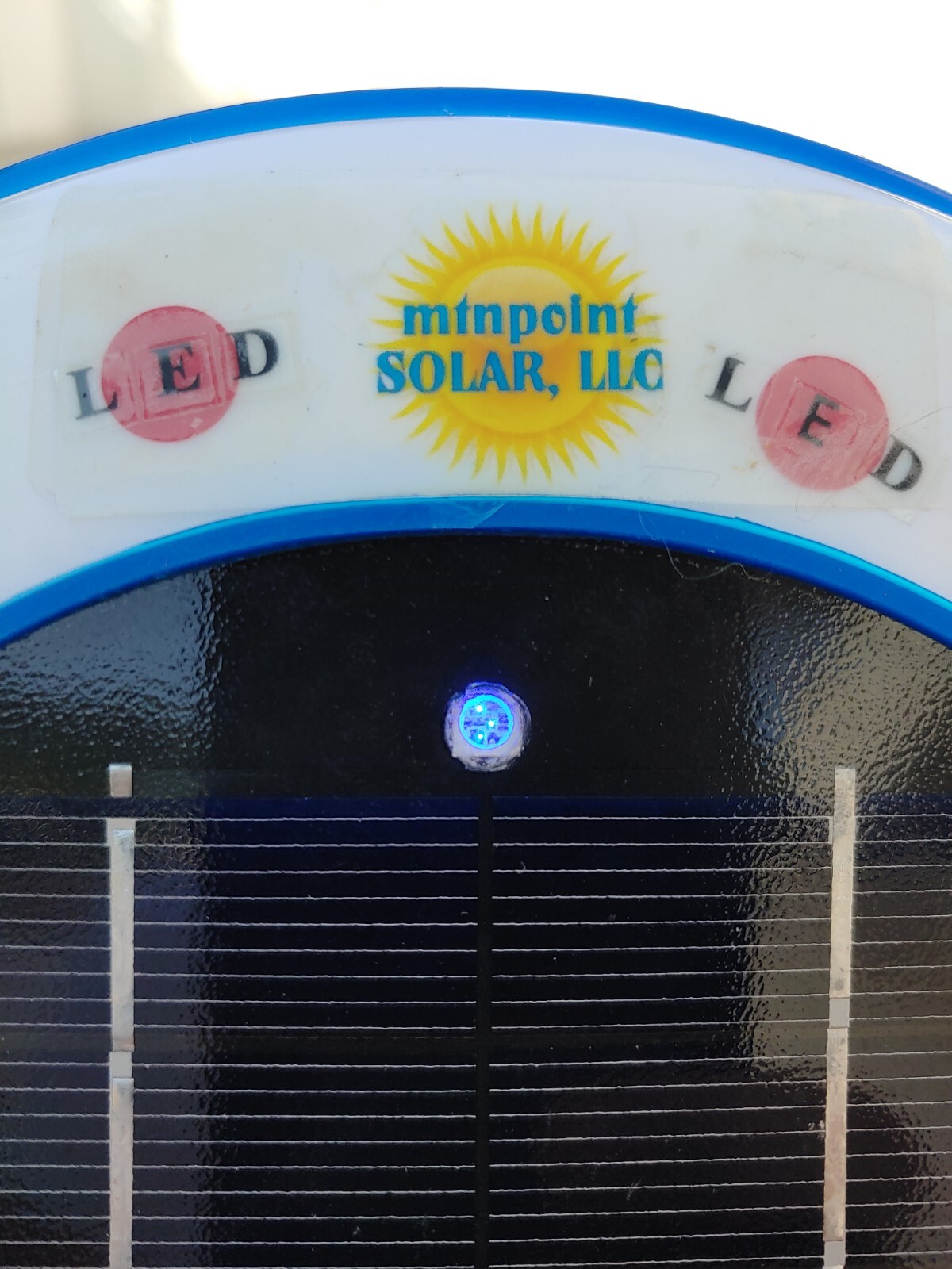 Solar Pool Ionizer LED Two 16 oz. Anodes 4 x Weight of Leading Competitor