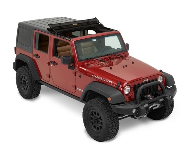 Bestop Sunrider® Hartop Black Twill Premium 07-18 Jeep Wrangler JK JKU 52453-17