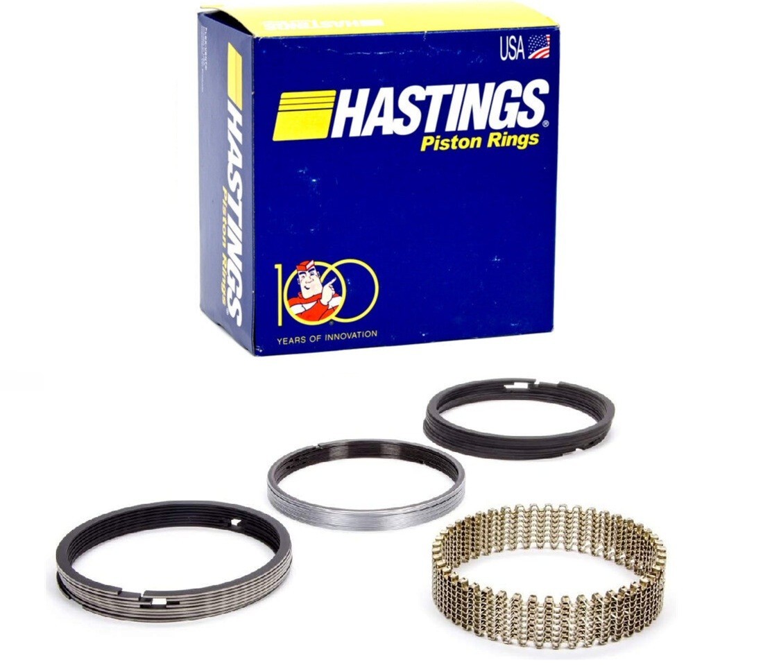 Hastings Moly Piston Rings Set Chevy SBC 327 350 383 5/64 5/64 3/16. Select size