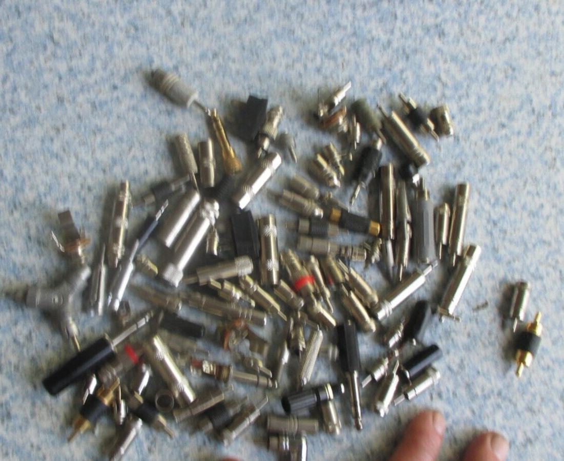 vtg radio stereo ham Jacks   etc various size lot WOW!