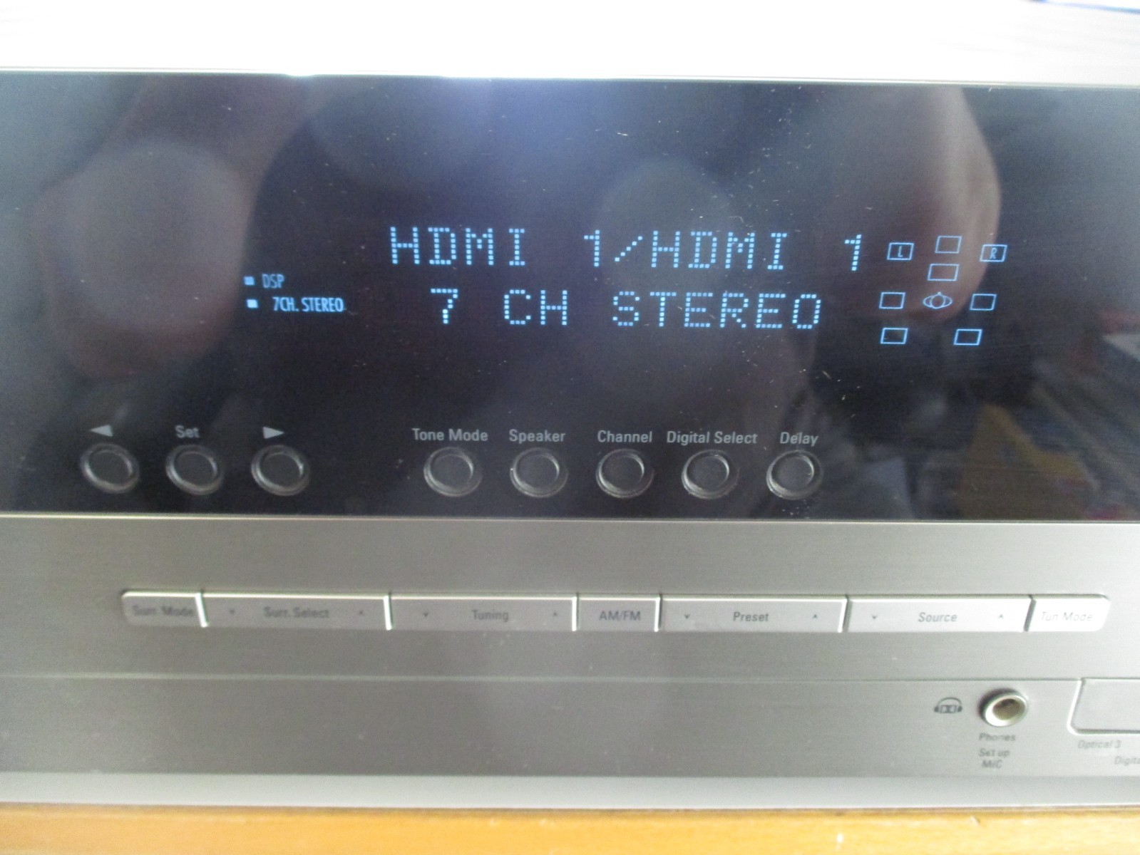 Harman Kardon AVR 247 7.1 Channel HDMI Home Theater Receiver; No Remote