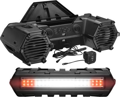 Boss Audio All Terrain Sound System - 800W. - 6.5in. Bluetooth ATV/UTV ATVB95LED