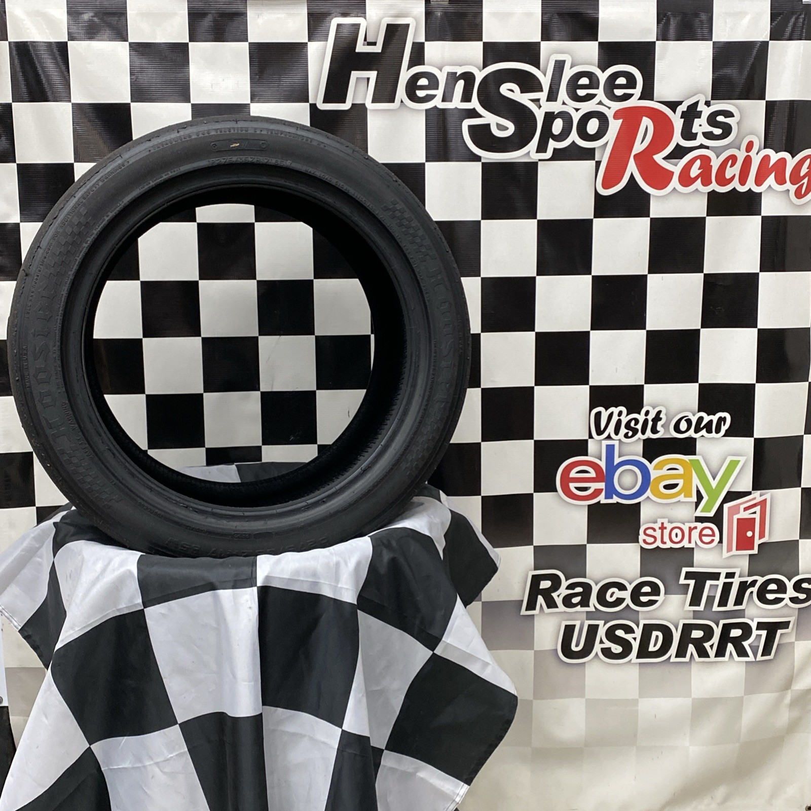 354-1 USDRRT HOOSIER DOT Road Race Tire 275/35 ZR17 R7