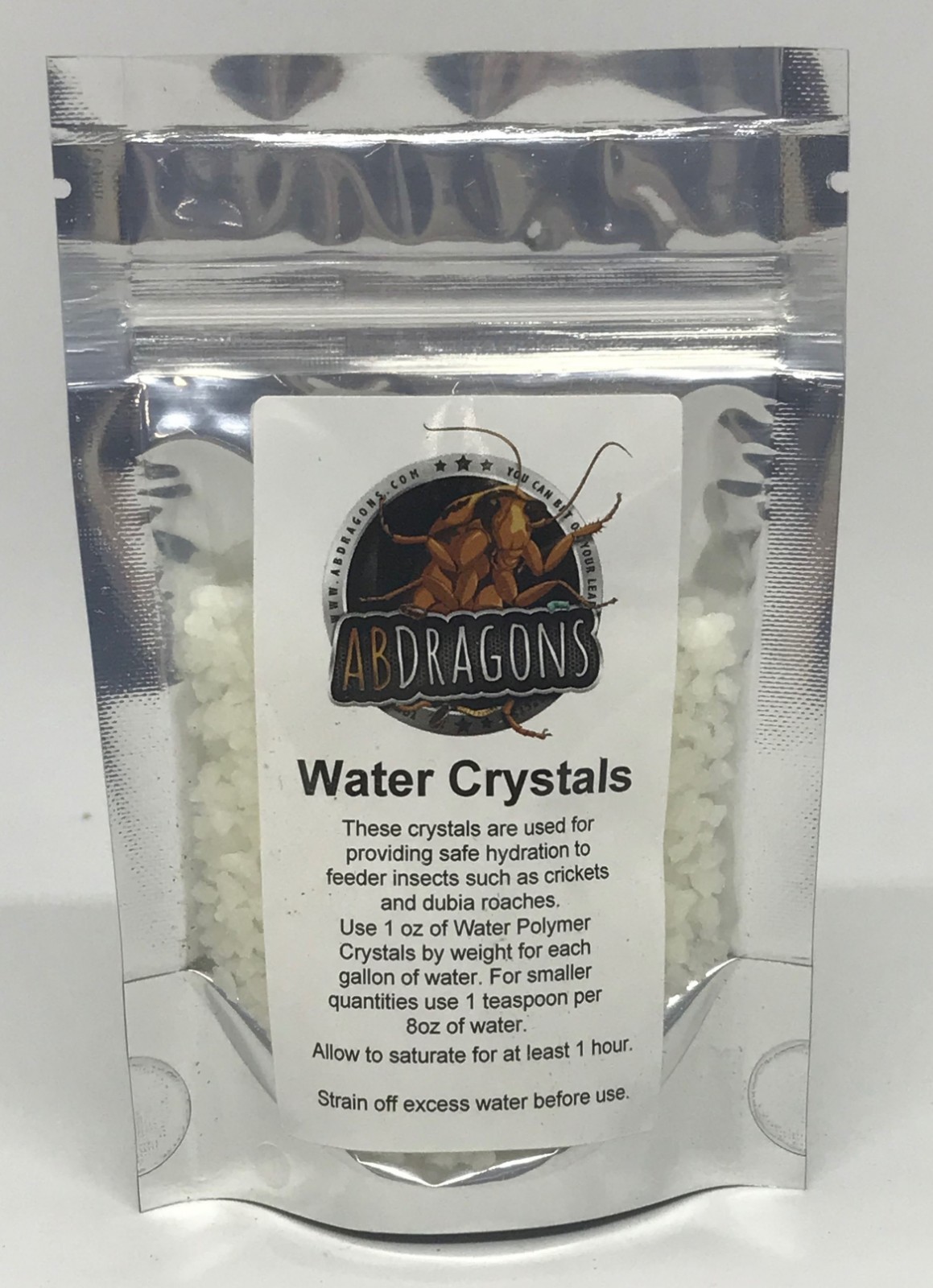 5 LBS Medium Water Polymer Crystals Free Shipping USPS or FedEx Express Saver