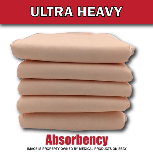200 HEAVY 30x36 Pads Adult Urinary Incontinence Disposable Bed Pee Underpads