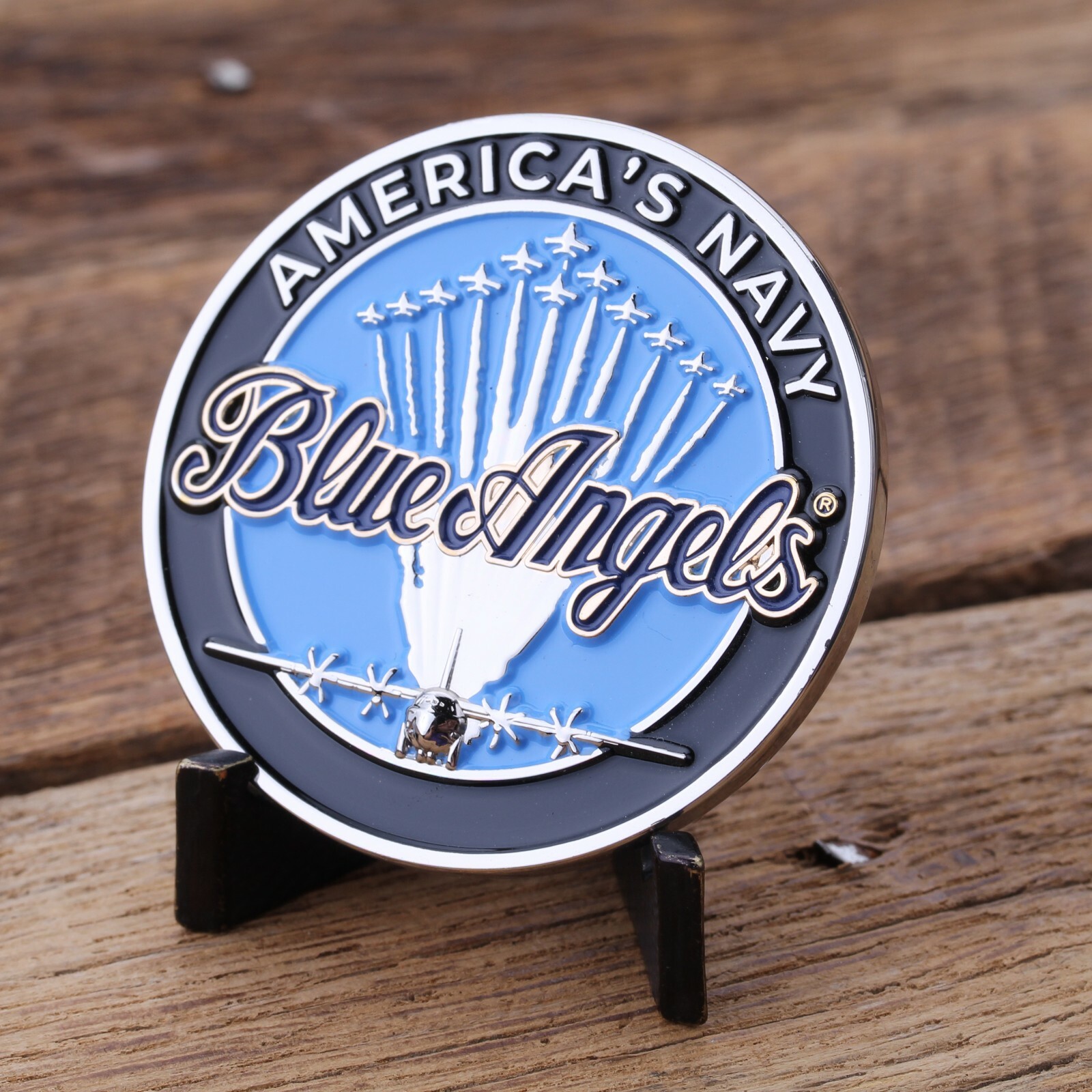 Blue Angels US Navy Flight Demonstration Squadron Challenge Coin