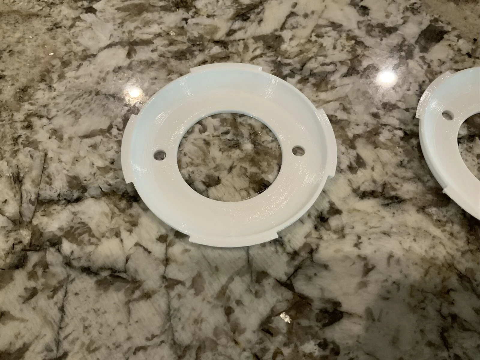 Nest Cam (outdoor/indoor, battery) Mounting Bracket/Plate, QTY 3 per Order