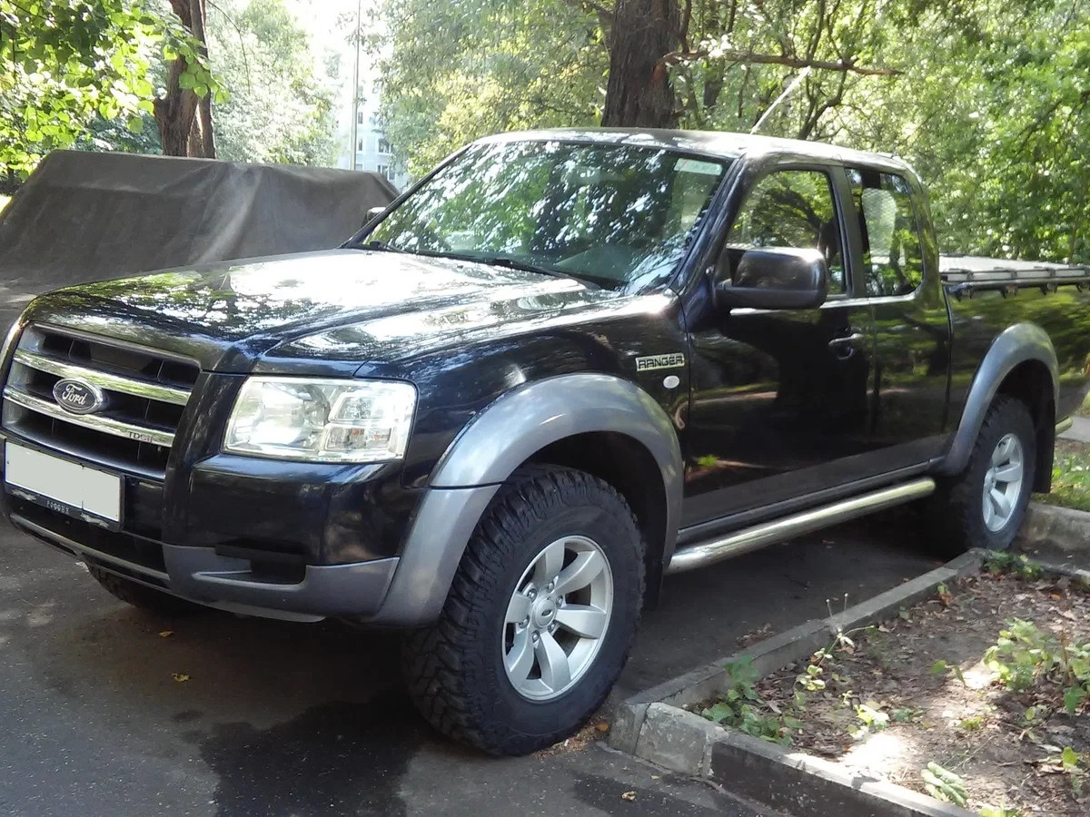 Rear Tailgate or Front Grille Blue 9 inch Logo Emblem for Ford Ranger 2006-2011