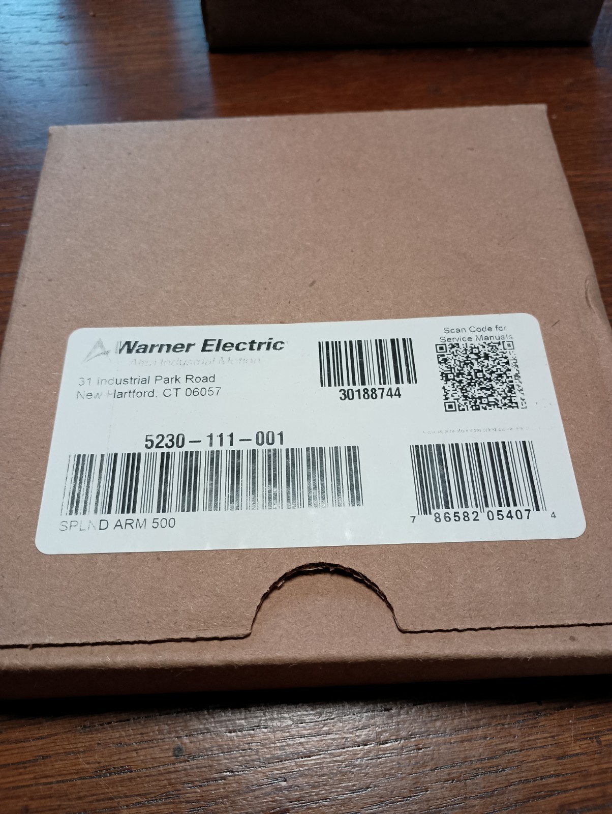 Warner 5230-111-001 Armature Assembly for EP-500 Electropack SHELF WEAR NEW