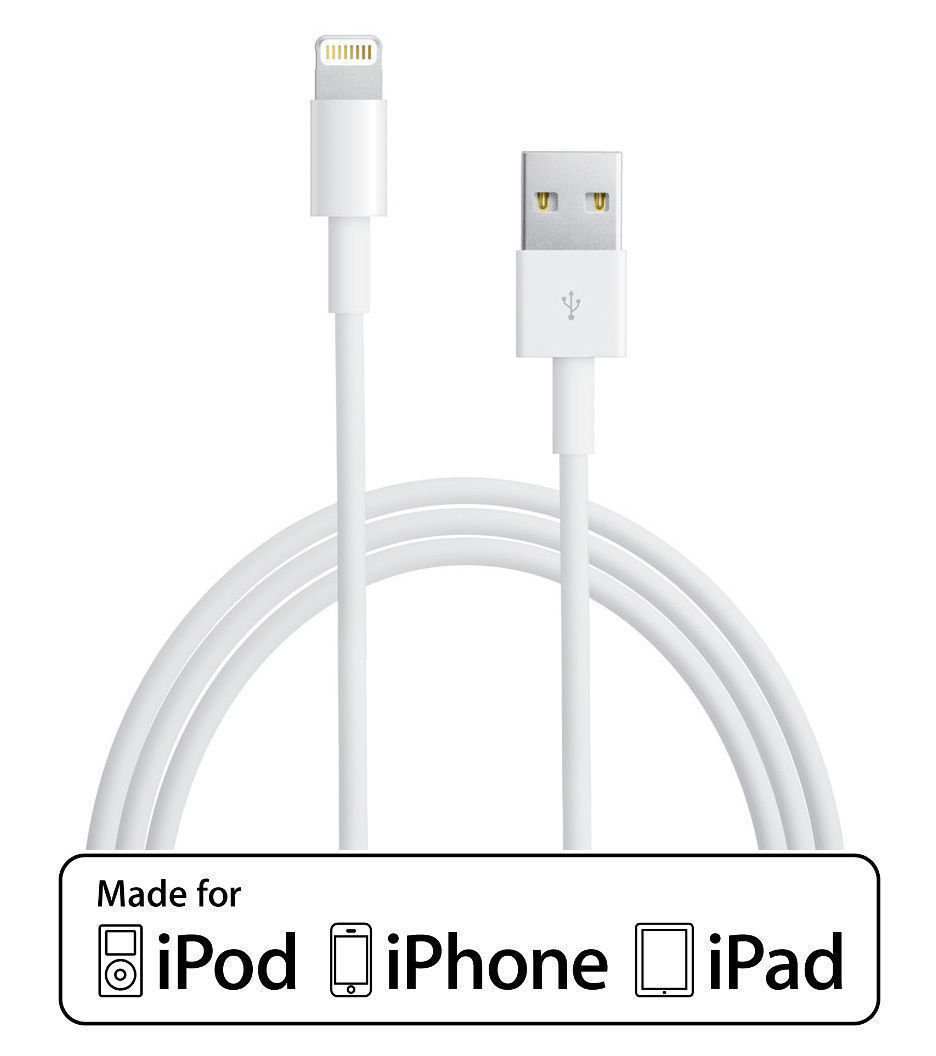 6ft MFI-Certified Sync Charger Cable for Apple iPod Touch 5G/6G/7G Nano 7G