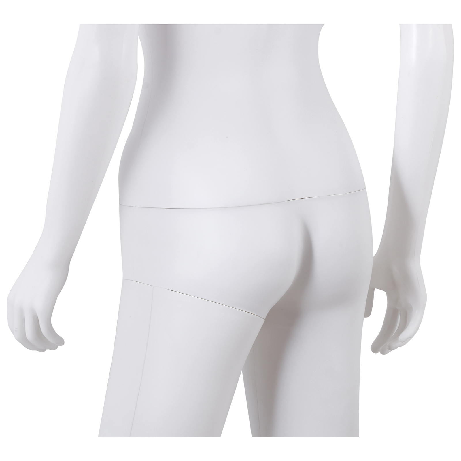 Female Mannequin Full Body Dress Form Adjustable 70" Realistic Detachable White