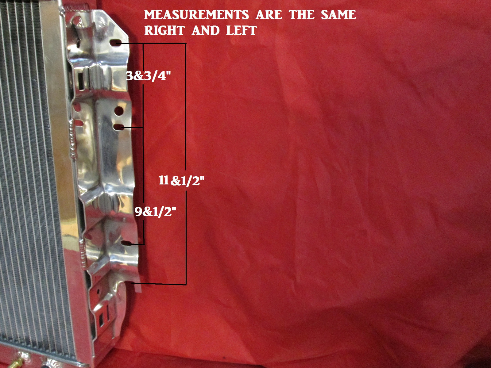 1962 1963 1964 Dodge Plymouth 330 440 Lancer Polara 22" Aluminum Radiator