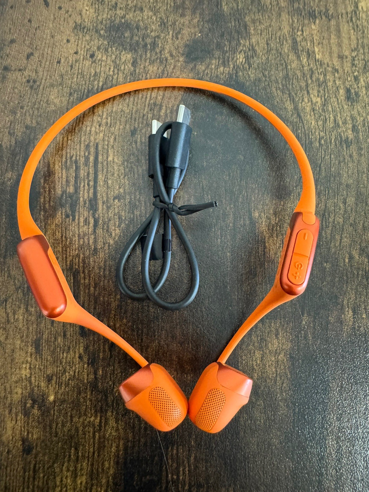 Shokz OpenRun Pro 2 Bone Conduction Bluetooth Sports Headphones Orange